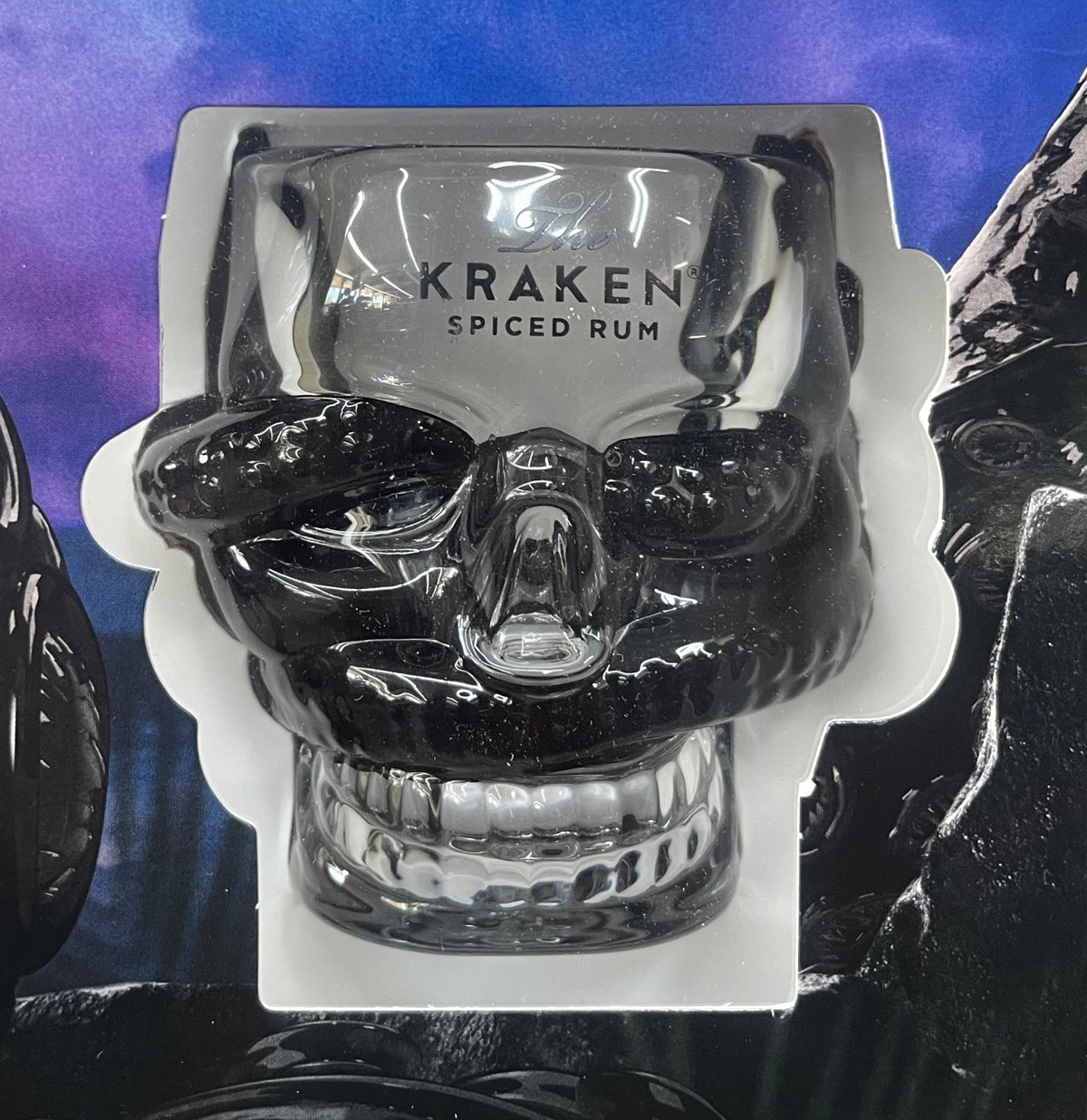 Kraken Rum Limited Edition Skull Glass