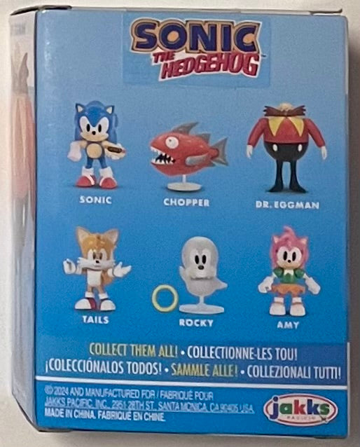 Jakks Sonic 2.5" Inch Boxed Classic Dr. Eggman Figure Wave 18 Checklane