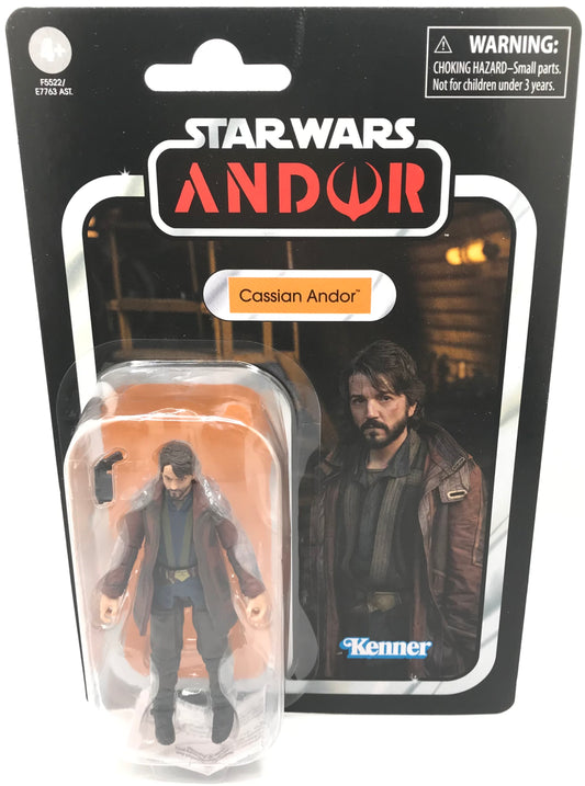Star Wars: Andor The Vintage Collection Cassian Andor 3 3/4-Inch Kenner Figure