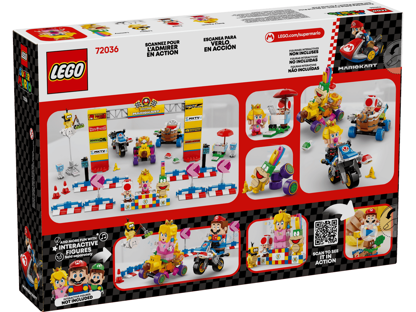 LEGO Super Mario Baby Peach & Grand Prix Set 72036