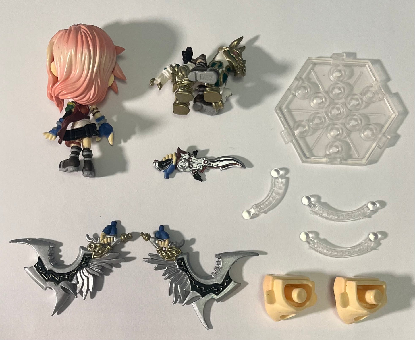 Trading Arts Kai Final Fantasy XIII (13) Mini Lightning Figure (Used) (Incomplete)