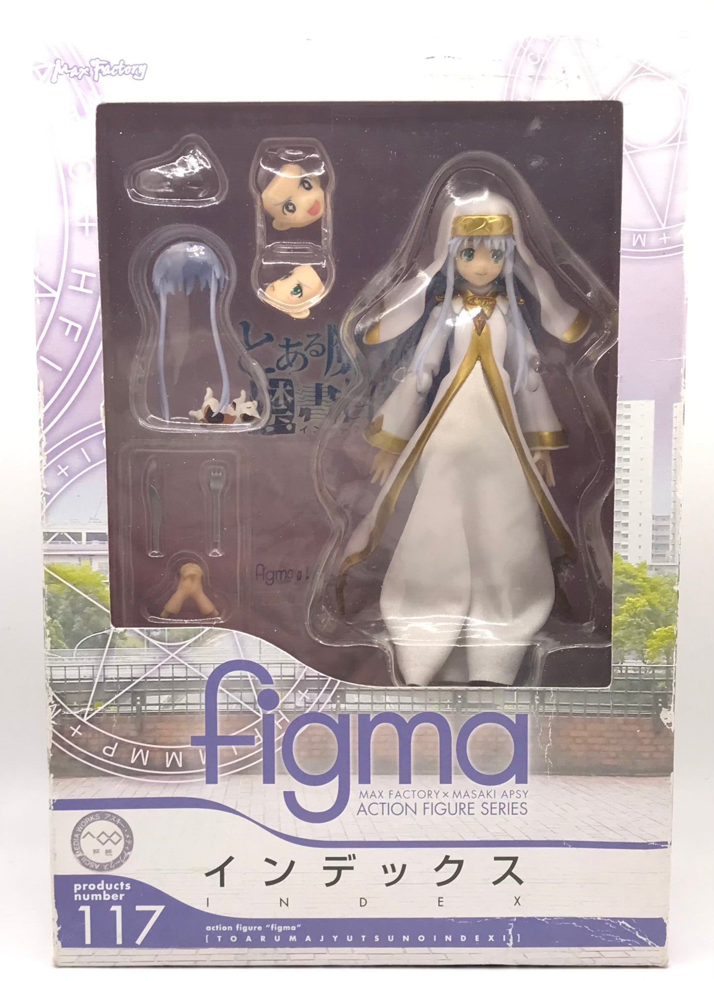 Figma 117 A Certain Magical Index II Index Action Figure (Used)