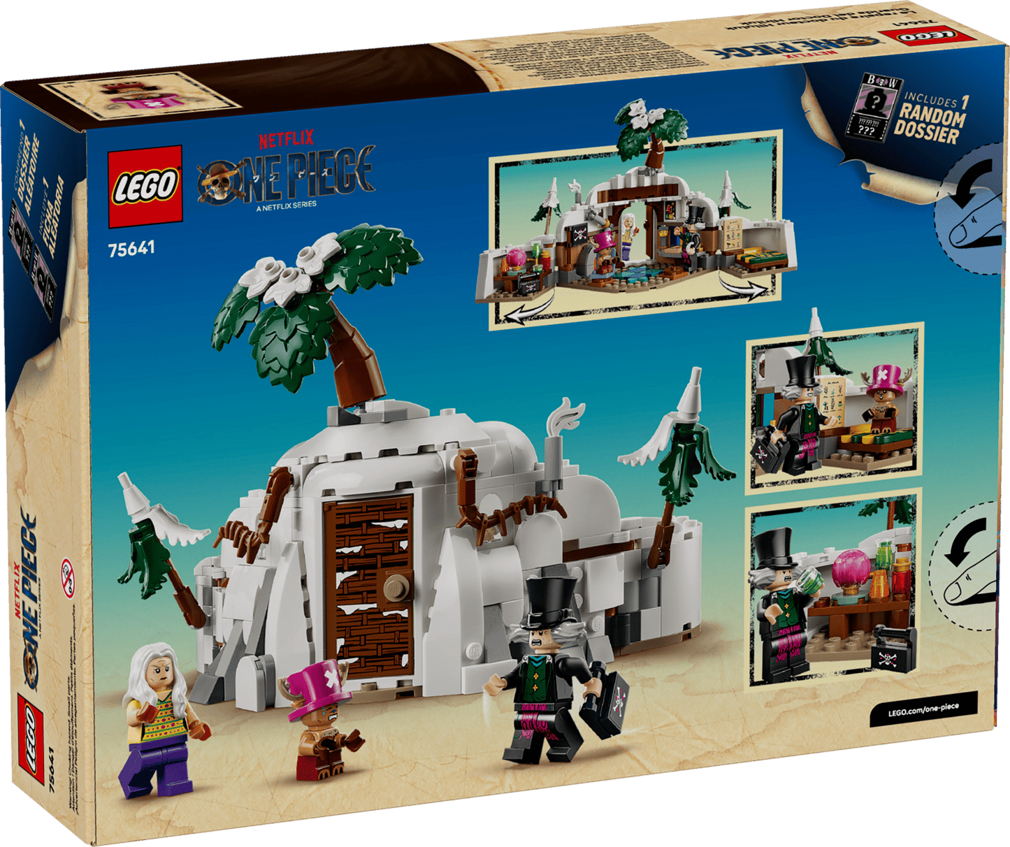 LEGO Netflix ONE PIECE Dr. Hiriluk’s Hideout 75641