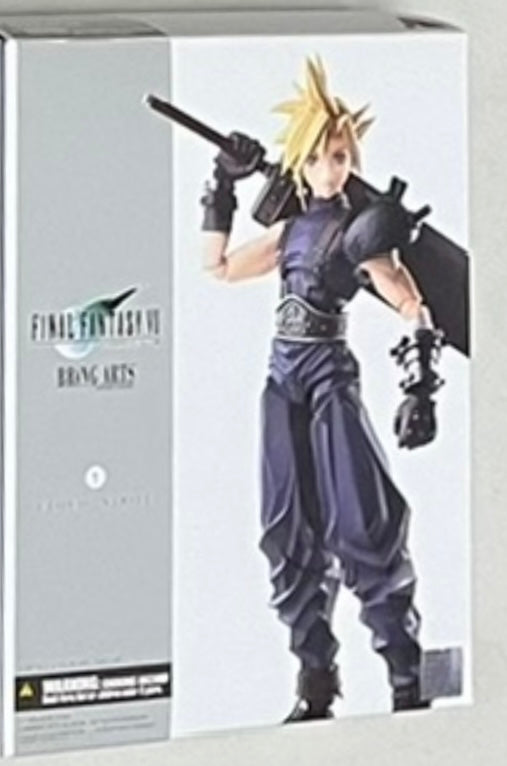 Bring Arts Final Fantasy VII Cloud Strife Action Figure + NFT