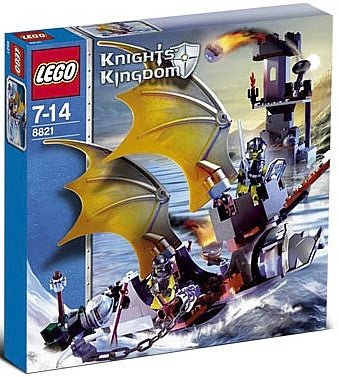 LEGO Knights’ Kingdom Rogue Knight Battleship Set 8821