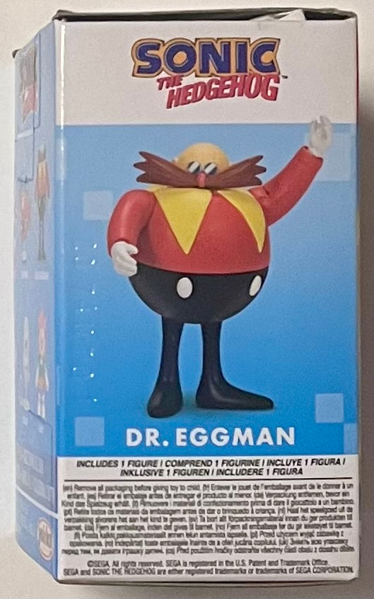 Jakks Sonic 2.5" Inch Boxed Classic Dr. Eggman Figure Wave 18 Checklane