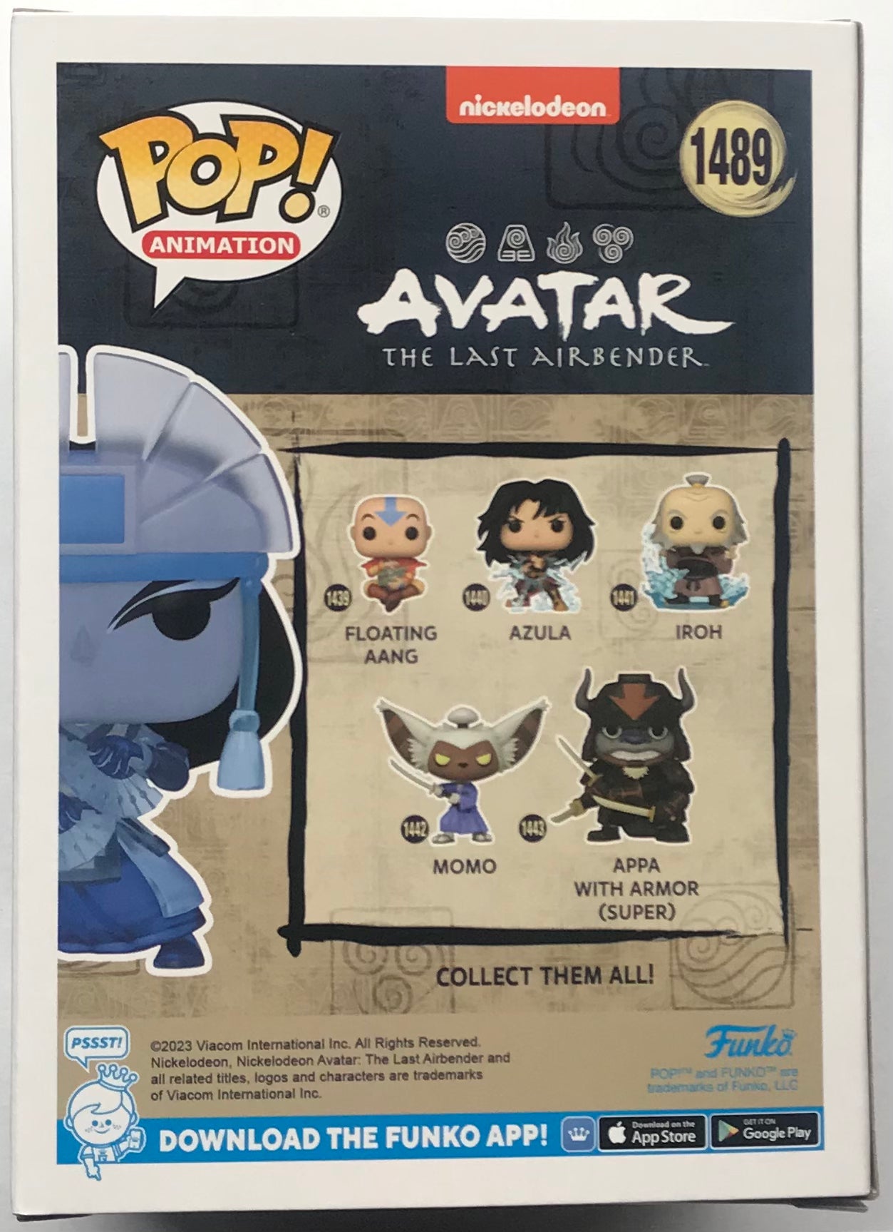 Pop! Avatar: The Last Airbender Kyoshi Vinyl Figure #1489 - Entertainment Earth Exclusive