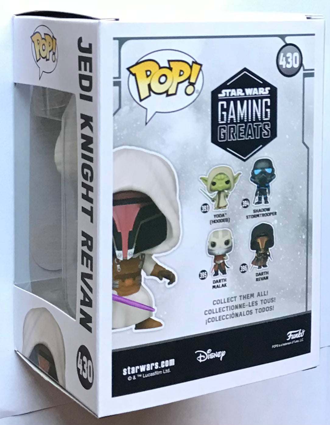 Pop! Funko: Star Wars Gaming Greats Vinyl Figure Jedi Knight Revan #430 (GameStop Exclusive)