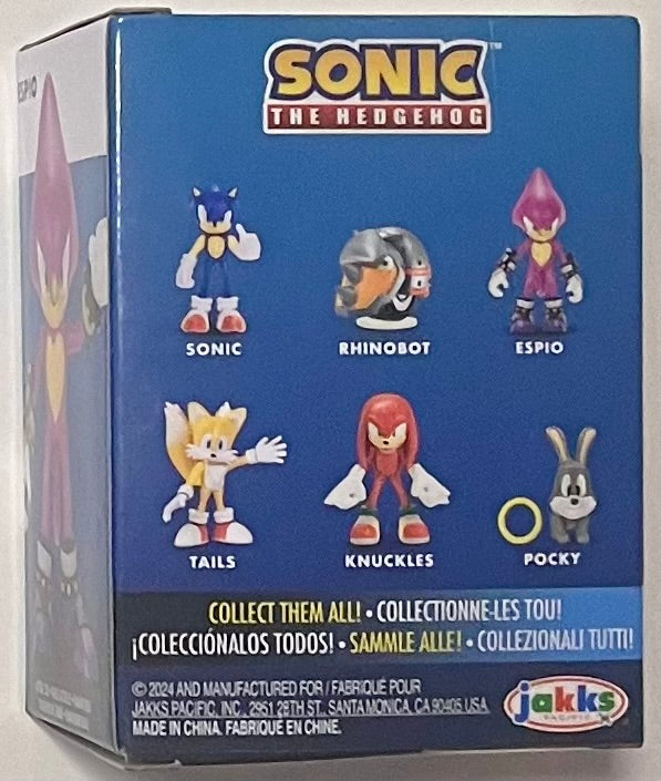 Jakks Sonic 2.5" Inch Boxed Espio Figure Wave 19 Checklane