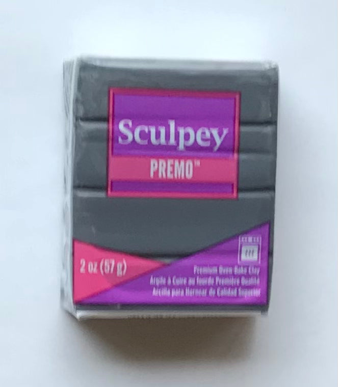 Sculpey Premo Premium Oven-Bake Clay 5052 Slate Gray