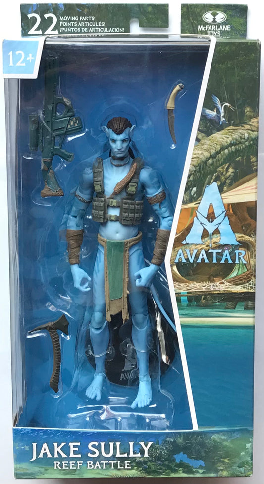 Avatar: The Way of Water Movie Jake Sully Reef Battle 7.5” Inch Scale Action Figure