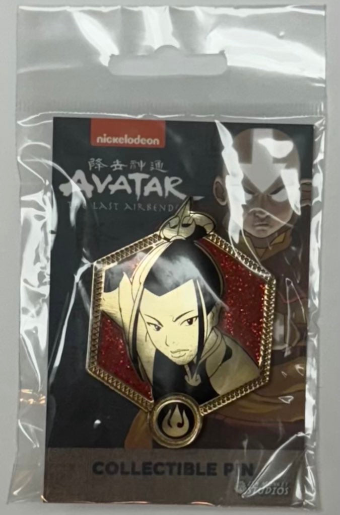 Azula Keychain Zen Monkey Studios Avatar: The Last Airbender Golden Azula Enamel Pin ...
