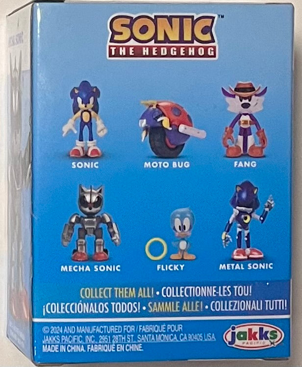 Jakks Sonic 2.5" Inch Boxed Mecha Sonic Figure Wave 17 Checklane
