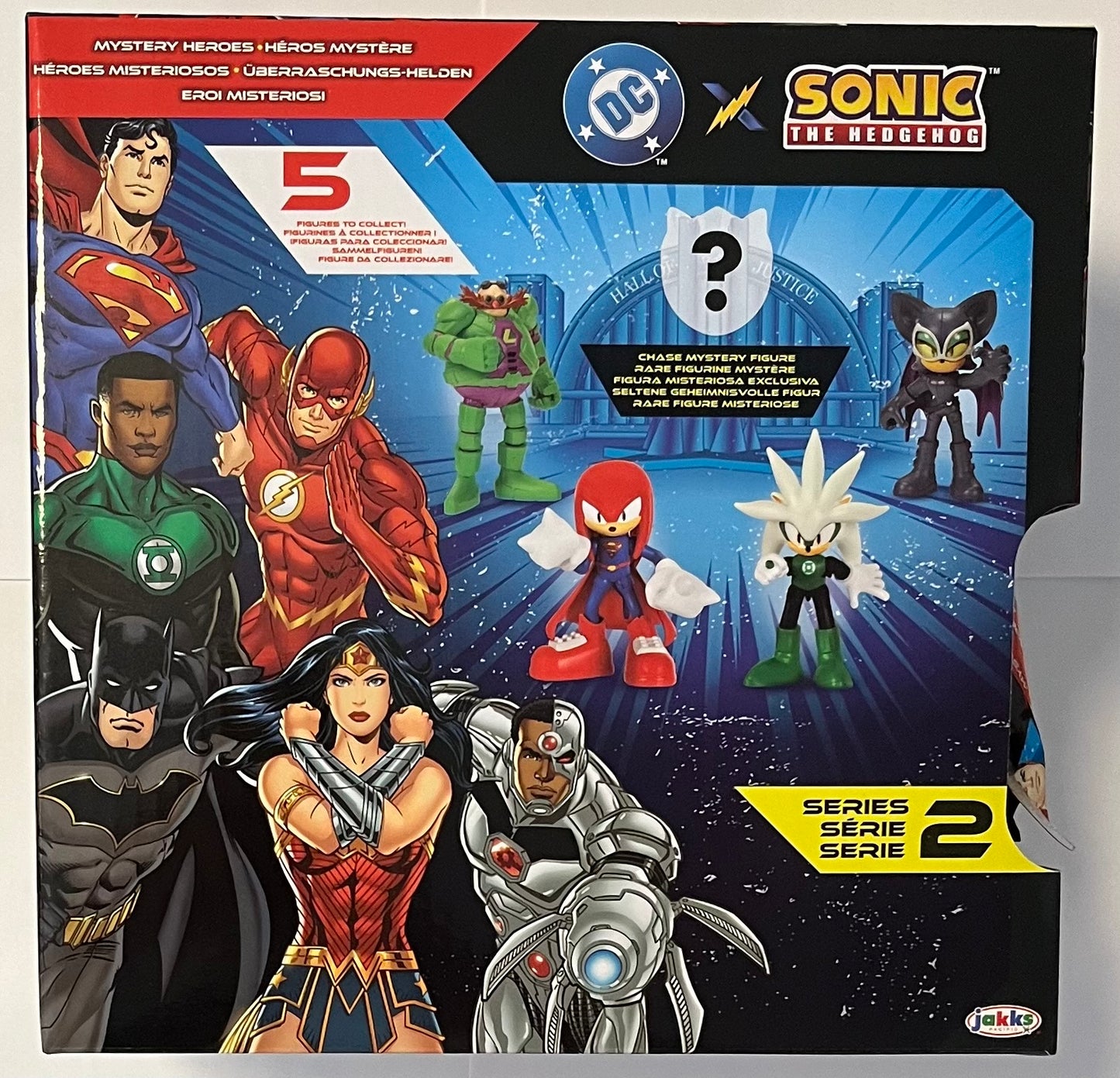 Jakks DC Sonic 2.5" Articulated Figure Blind Bag Series 2