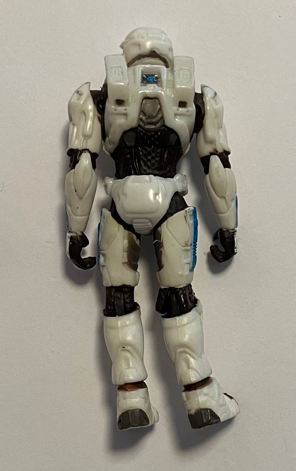 Joyride Studios Halo 2 Mini Series Slayer White Spartan 3” Action Figure (Used) (Loose Joints)