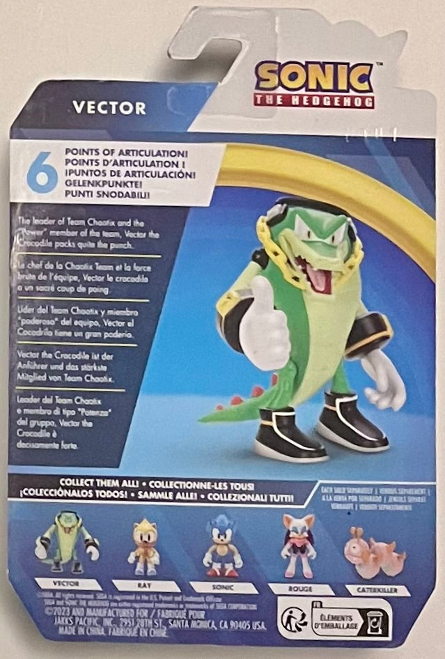 Jakks Sonic 2.5" Inch Wave 16 Vector Action Figure