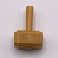 Prototype LEGO Marvel Super Heroes Avengers Thor’s Hammer Mjölnir Utensil Tool Sledgehammer 30163 (Pearl Gold) (Used)