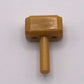 Prototype LEGO Marvel Super Heroes Avengers Thor’s Hammer Mjölnir Utensil Tool Sledgehammer 30163 (Pearl Gold) (Used)
