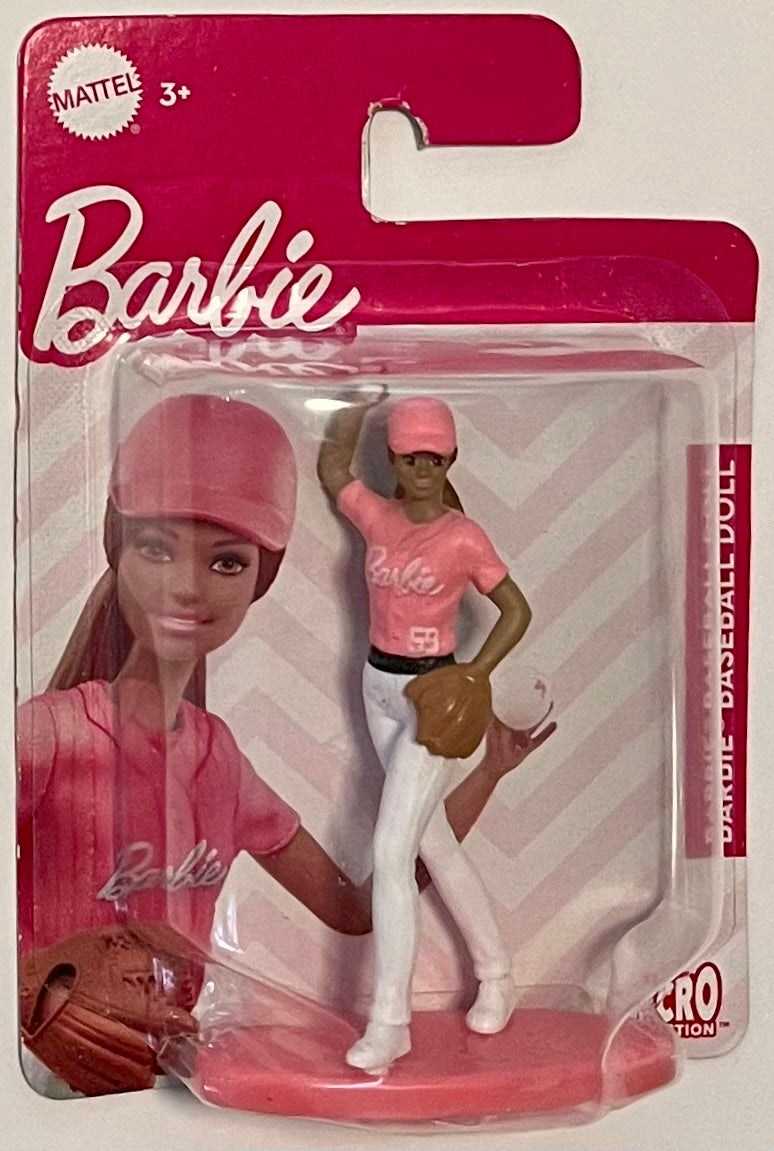 Mattel Micro Collection Barbie Baseball Doll (Damaged Box)