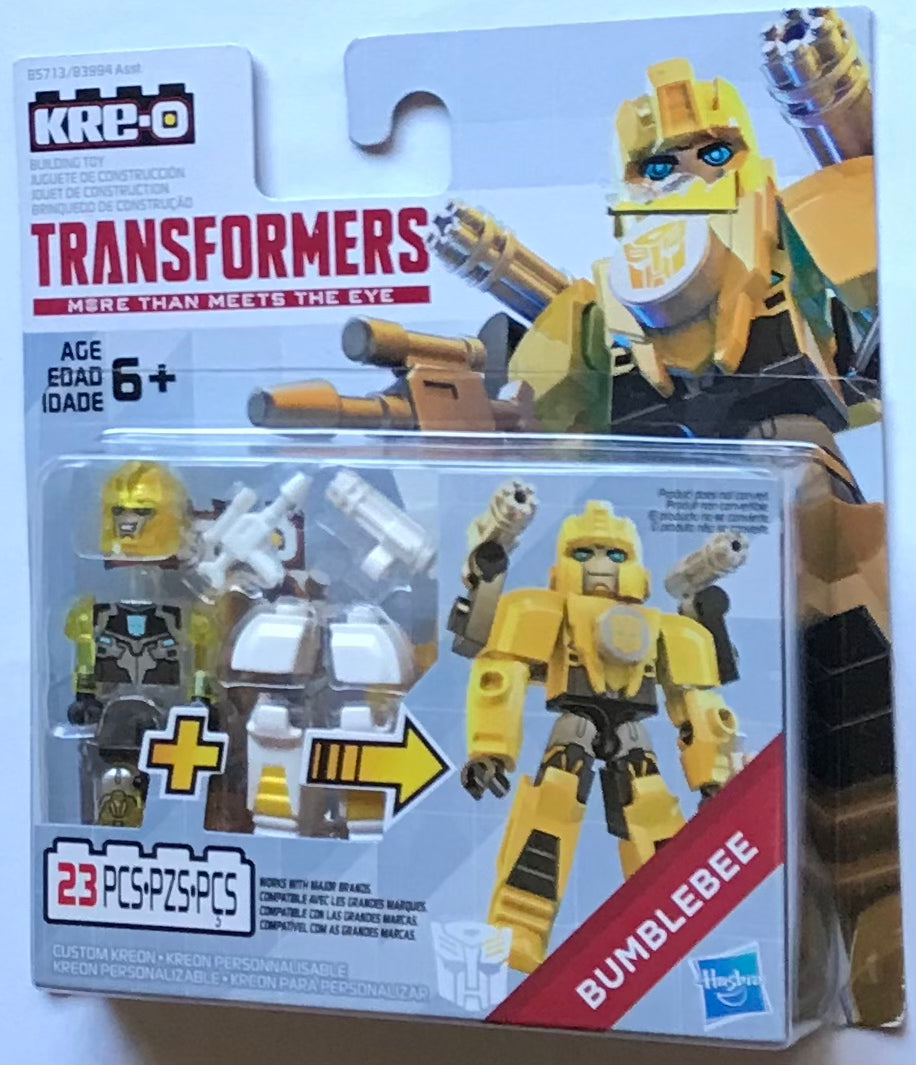 Kre-O Transformers Blizzard Strike Bumblebee Hasbro Building Toy