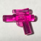 Prototype LEGO Star Wars Blaster with Scope 92738 (Translucent Pink) (Used)