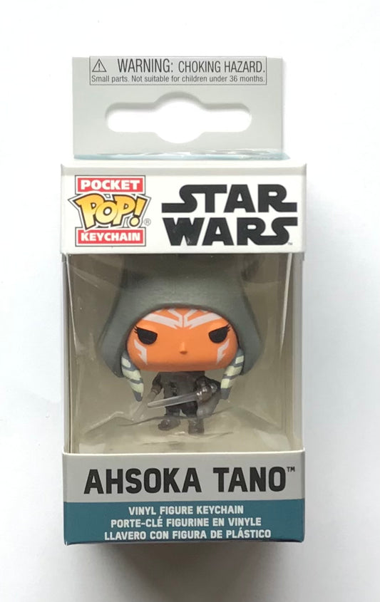 Pop! Star Wars: Ahsoka The Lady Tano Pocket Keychain