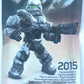 Mega Bloks Halo Green Visor Spartan 2015 SDCC Exclusive Figure