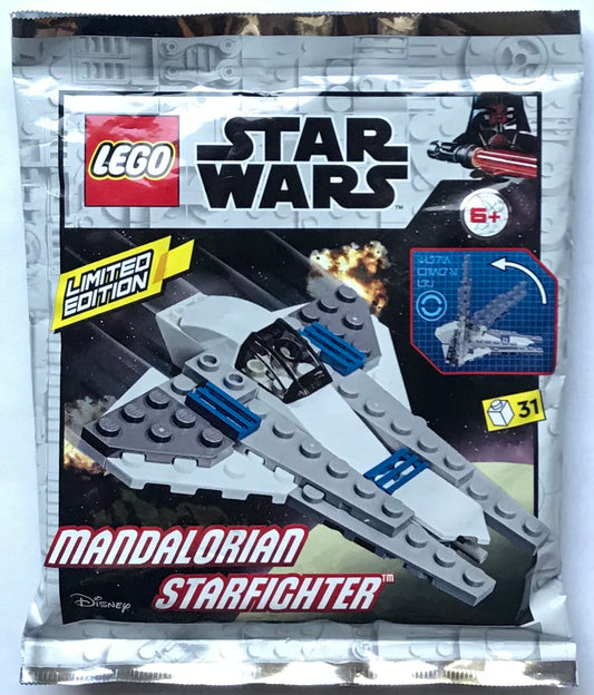 LEGO Star Wars Mandalorian Starfighter Foil Pack Bag Build Set 912287