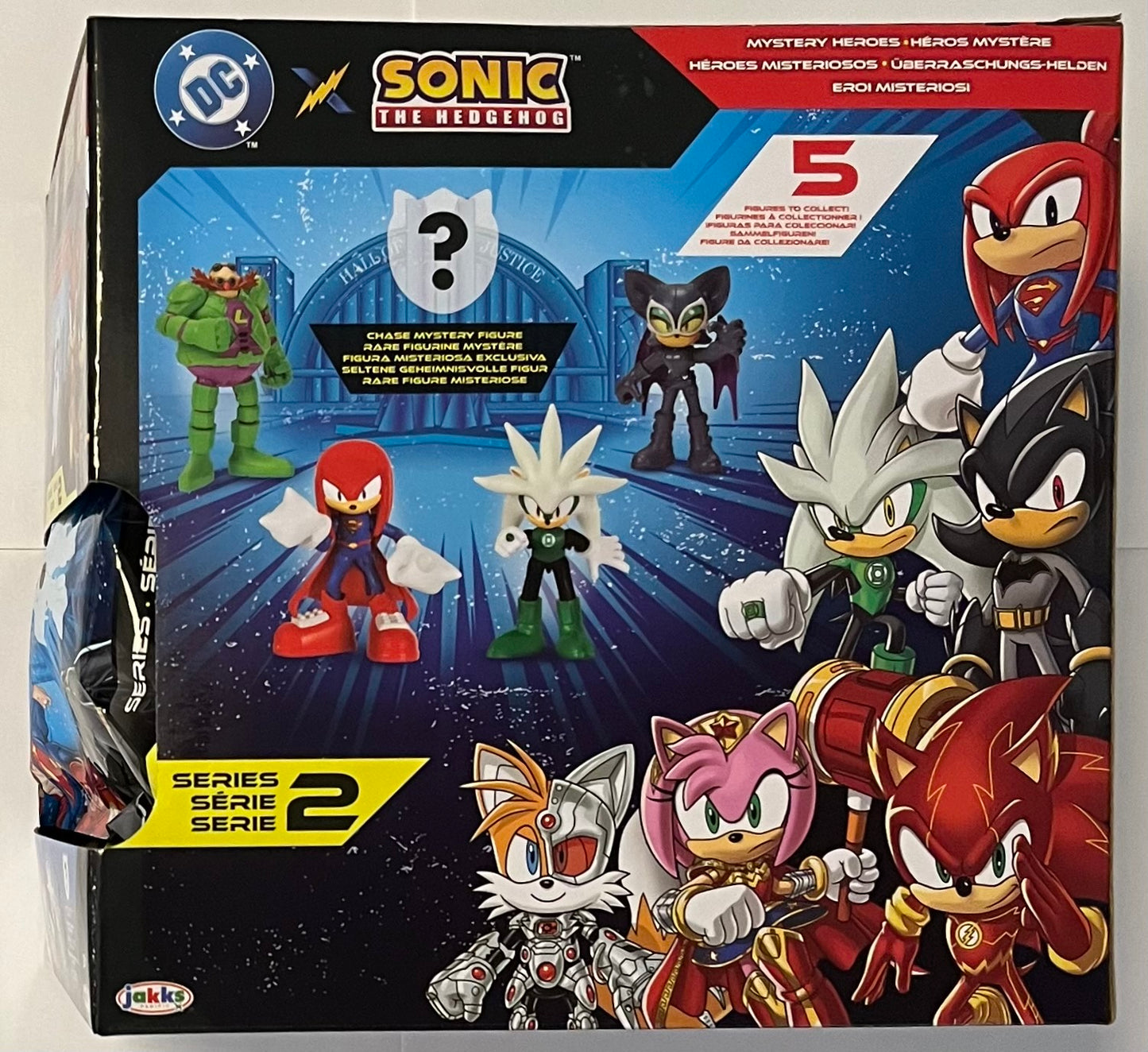 Jakks DC Sonic 2.5" Articulated Figure Blind Bag Series 2