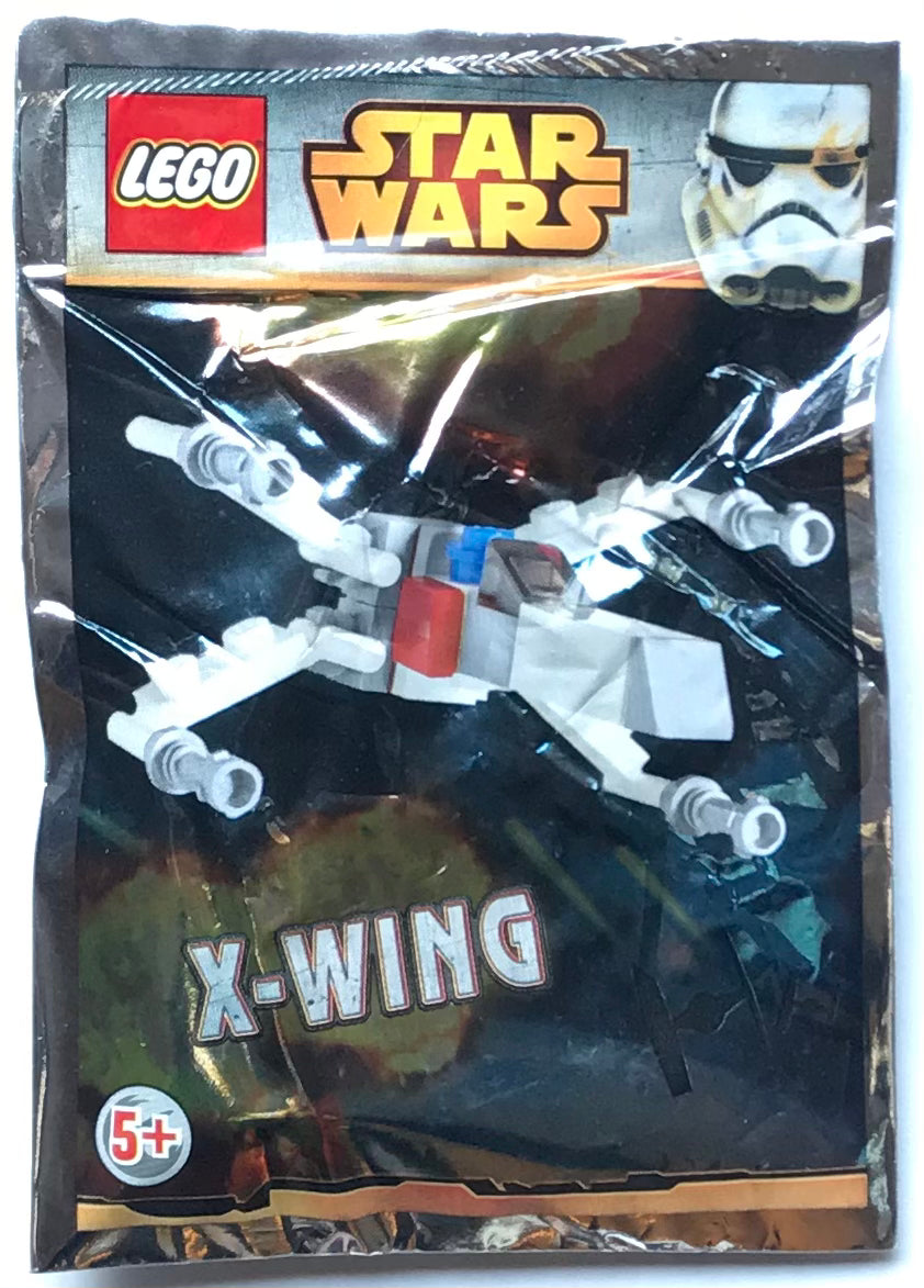 LEGO Star Wars X-Wing Foil Pack Bag Build Set SWCOMIC1