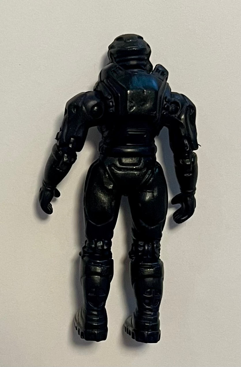 Joyride Studios Halo Mini Series Slayer Black Spartan 3” Action Figure (Used)