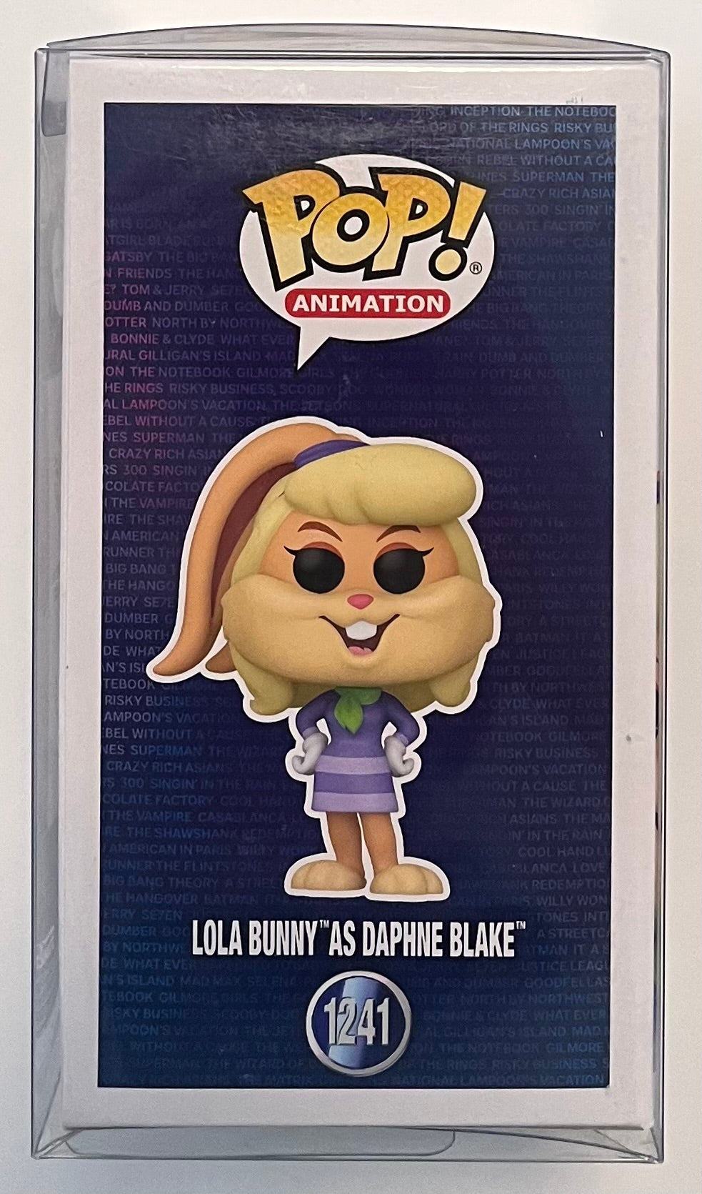 Pop! WB 100 Looney Tunes Lola Bunny as Daphne Blake Vinyl Figure #1241 + Protective Case