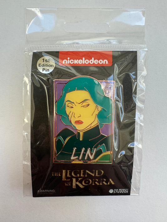 Zen Monkey Studios The Legend of Korra Pastel Lin 1st Edition Soft Enamel Pin