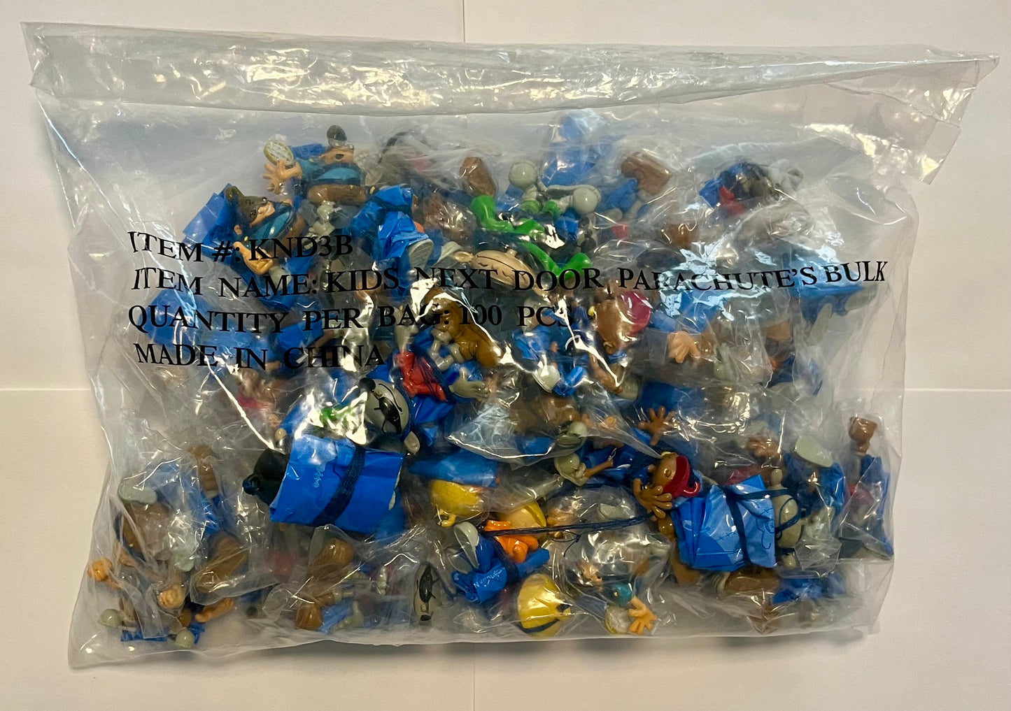 Tech2Go Codename: Kids Next Door Parachute’s Bulk 1.5” Collection 100 PCS BUNDLE/LOT