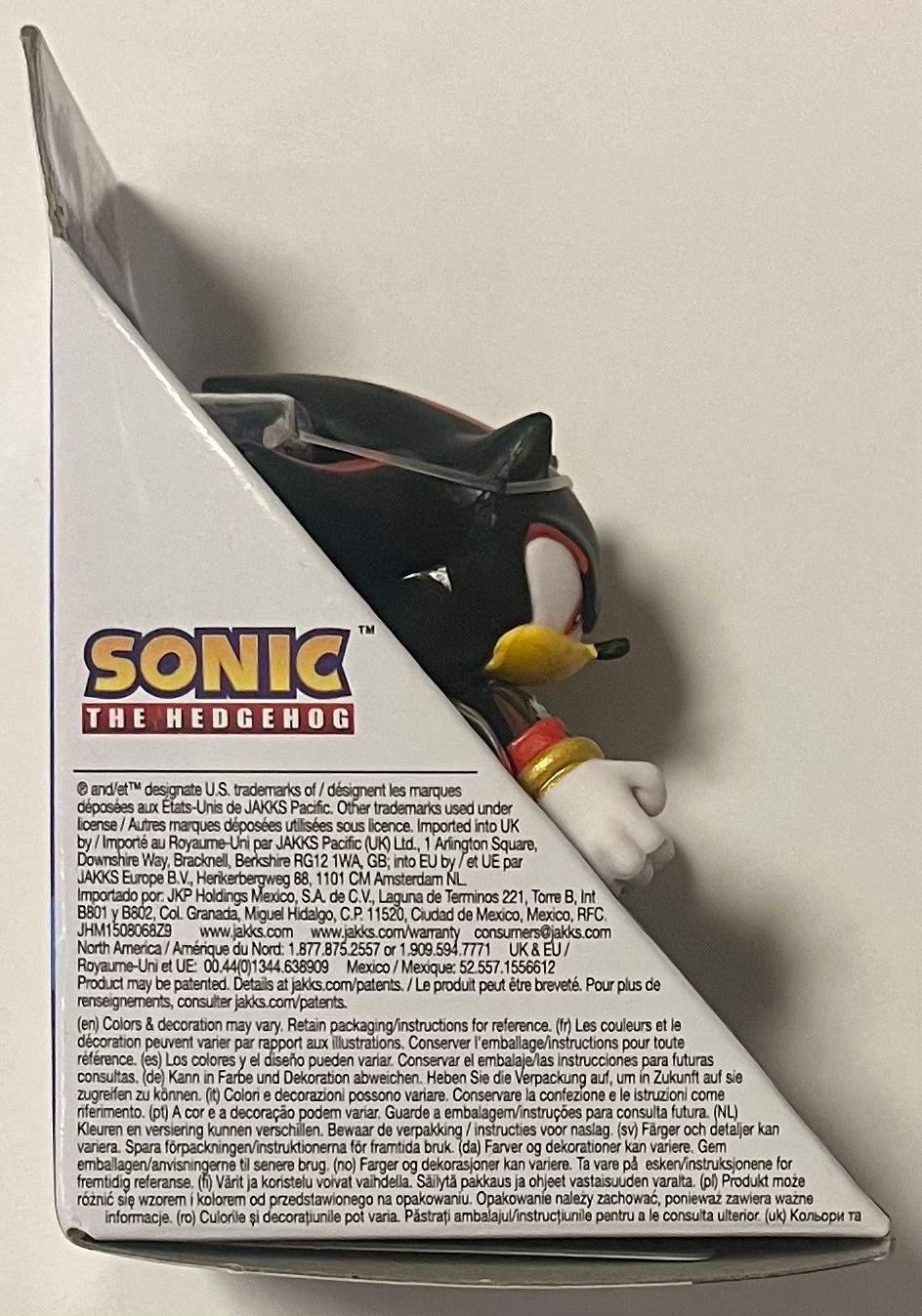 Jakks Sonic 2.5" Inch Shadow Articulated Figure Wave 23 Checklane