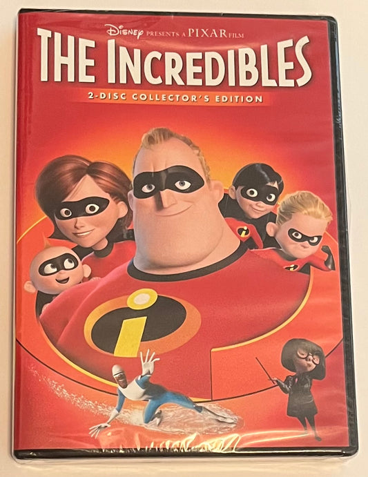 Disney Pixar The Incredibles DVD 2-Disc Collector’s Edition