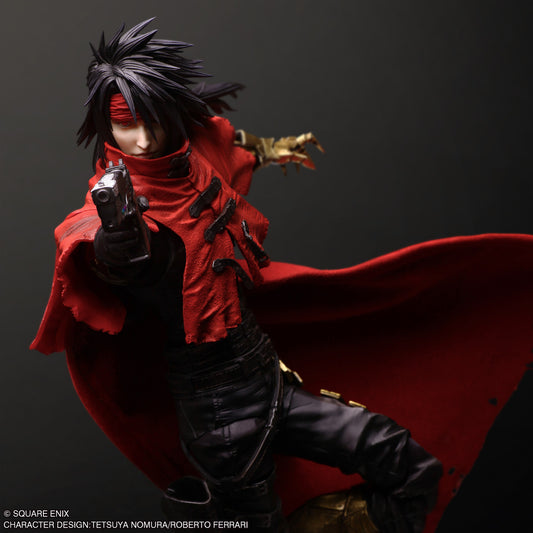 Play Arts Shin Final Fantasy VII (7) Rebirth Vincent Valentine Action Figure