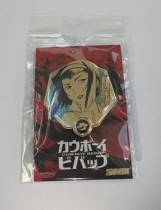 Zen Monkey Studios Cowboy Bebop Faye Valentine Soft Enamel Pin