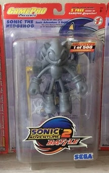 Joyride Studios Sonic Adventure 2 Battle GamePro Series 1 Prototype Sonic Figure 1 in 500