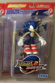 Joyride Studios Sonic Adventure 2 Battle GamePro Series 1 Sonic Figure