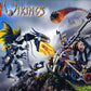 LEGO Vikings Viking Double Catapult VS. the Armoured Ofnir Dragon Set 7021