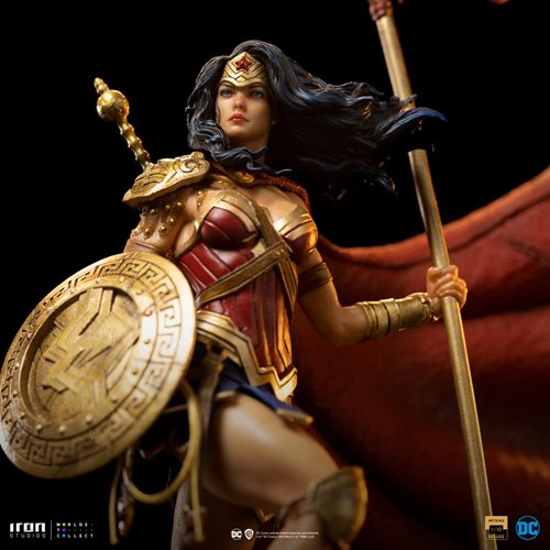 (Pre-Order) Iron Studios DC Comics Wonder Woman Unleased Deluxe Art 1:10 Scale Statue