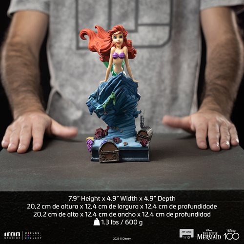 (Pre-Order) Iron Studios Disney 100 The Little Mermaid Art Scale Limited Edition 1:10 Statue