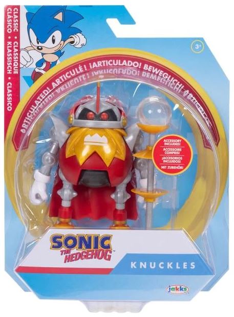 Jakks Sonic 4" Inch Articulated Figure Classic Heavy King Wave 16