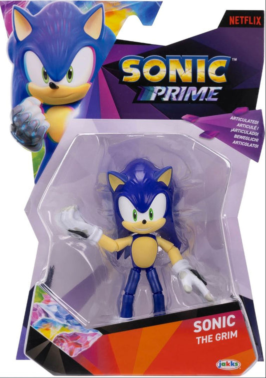 Jakks Netflix Sonic Prime Sonic The Grim 5” Inch Figure