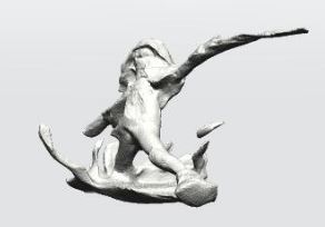 (Pre-Order) Kawieshan Warriors Olympic Legion White Mage Prototype 2" Inch Scale Statue + Bonus