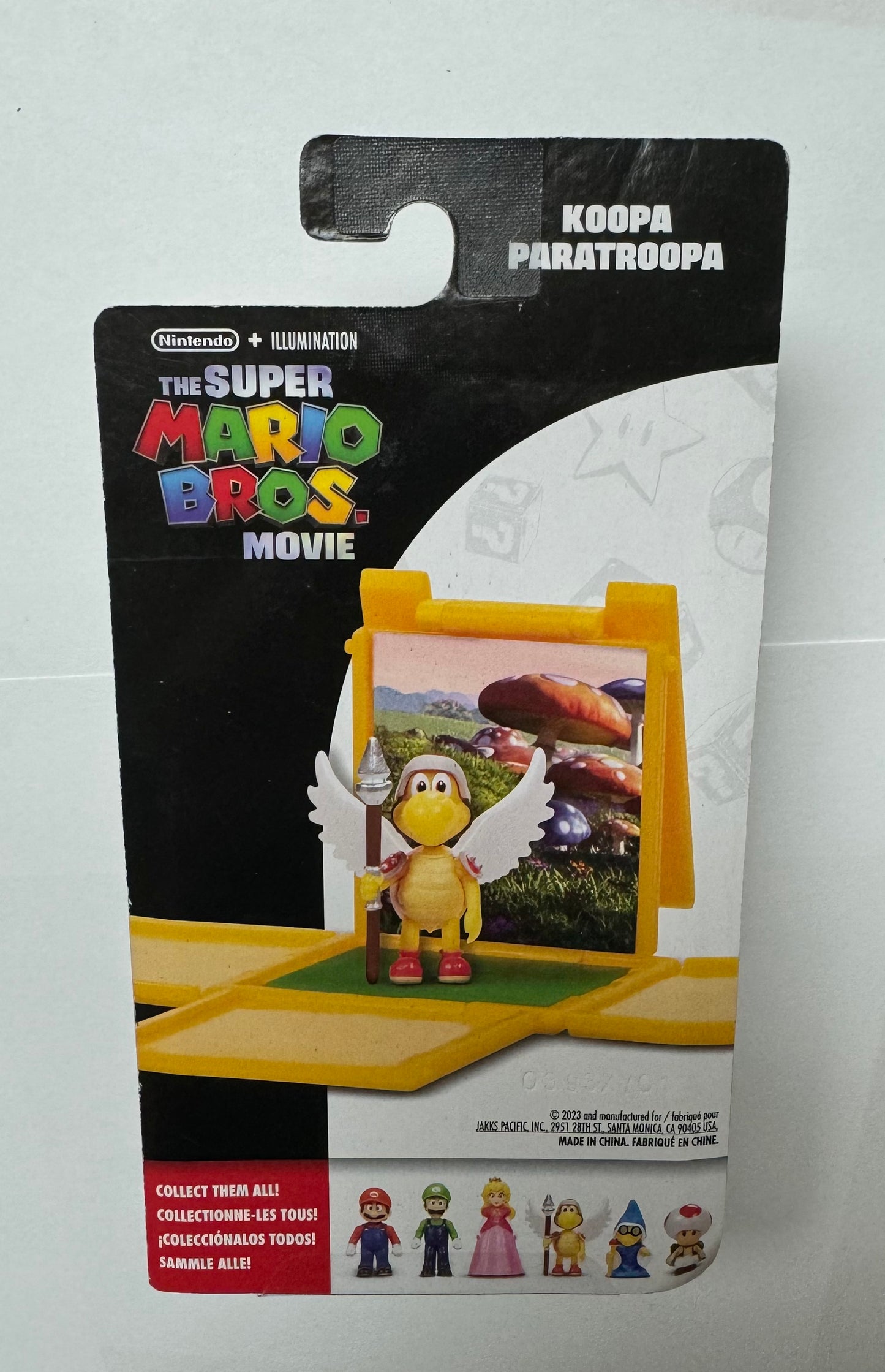 Jakks The Super Mario Bros. Movie Koopa Paratroopa Mini Figure