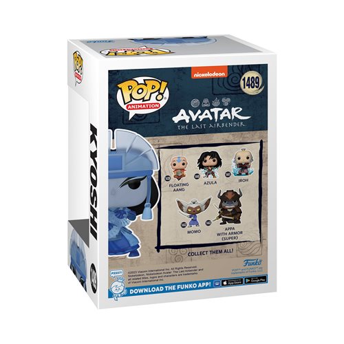 Pop! Avatar: The Last Airbender Kyoshi Vinyl Figure #1489 - Entertainment Earth Exclusive