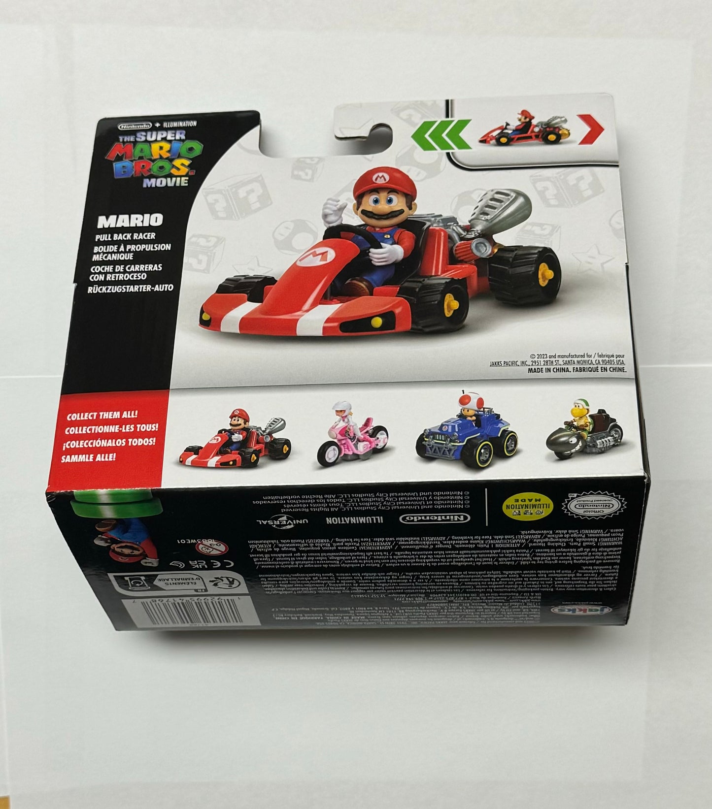 Jakks Super Mario Bros. The Movie. Mario 2.5" Inch Racer Figure