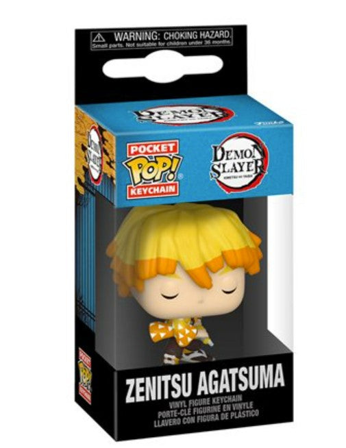 (Pre-Order) Pop! Demon Slayer Zenitsu Agatsuma Keychain